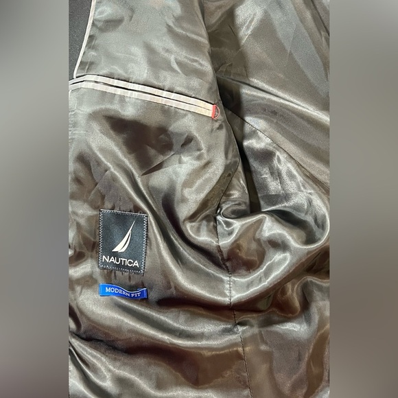 NAUTICA Bi-Stretch Men’s Blazer/Suit Jacket, Color Black, Size 40R W34, NWT - Picture 11 of 12